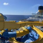 Upper deck of carnival cruise ship, featured image for 45 Day Transatlantic Cruise blog post on MyVacationer.com, taken by Bobbie JoEle